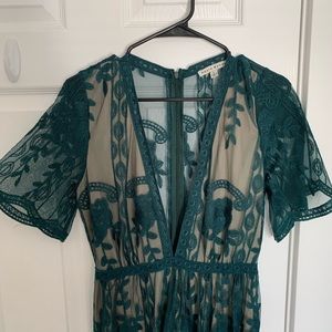 Haute Monde embroidery dress